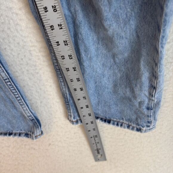 Zara Relaxed Jeans‎ with Rips Women’s Size 4 - Picture 4 of 8